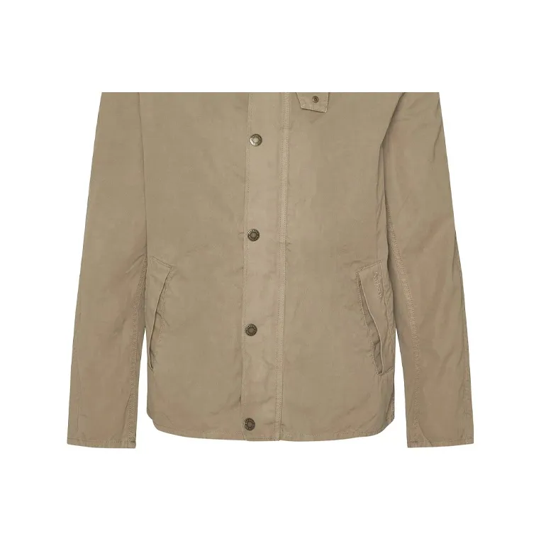 BARBOUR Collared Button Up Jacket-4
