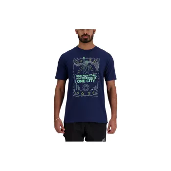 New Balance T-Shirt Men's Navy Blue