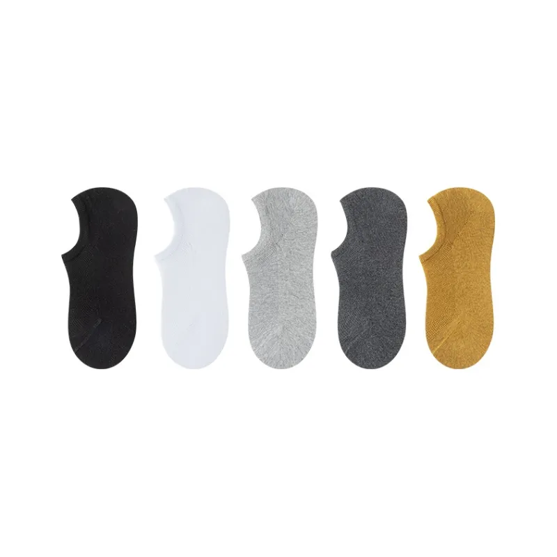 Top Melon No Show Socks Men's 5 Pack-35