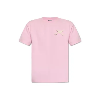 Jacquemus T-Shirts Men Pink