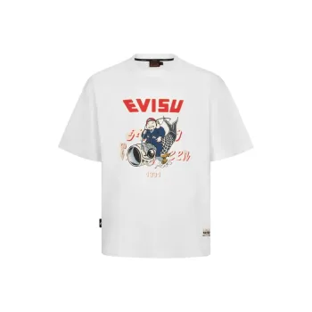 EVISU Godhead And Koinobori Print T shirt