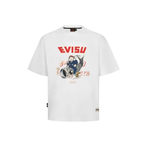 EVISU Godhead And Koinobori Print T shirt