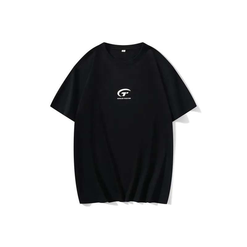 GTRG T Shirt Unisex Black White Red-0