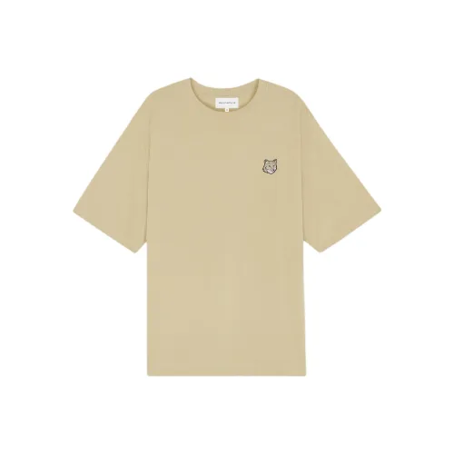 Maison Kitsune Bold Fox Head Patch Crewneck T Shirt