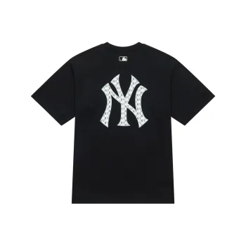 MLB New York Yankees MONOGRAM Collection SS24 T Shirt Unisex Black