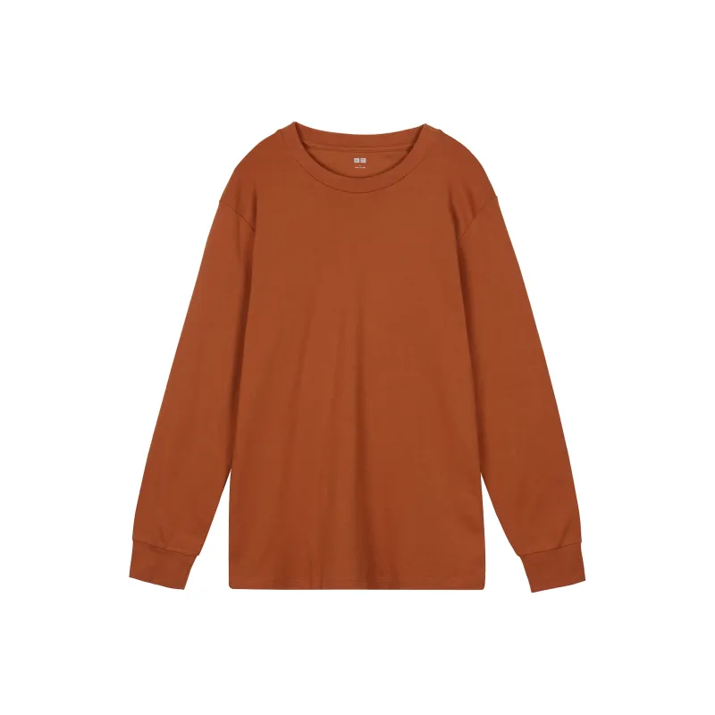 UNIQLO T Shirts Men Orange Red 26-0