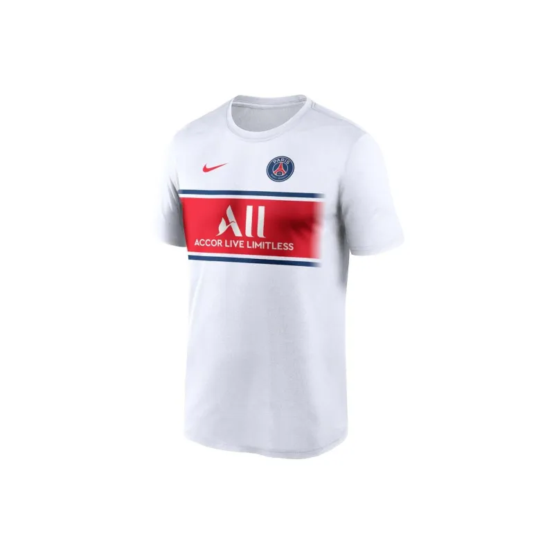 Nike T-Shirts Men Red White-0