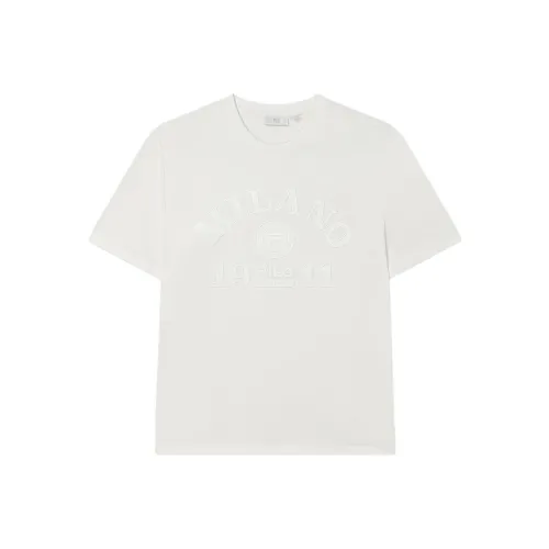 FILA FILA MILANO Italian Luxury Sports Collection T Shirt Men's Cloud White