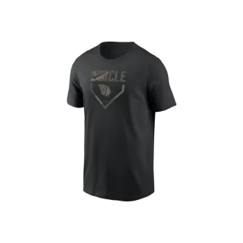 Nike Cleveland Guardians Camo T-Shirt Men's Black