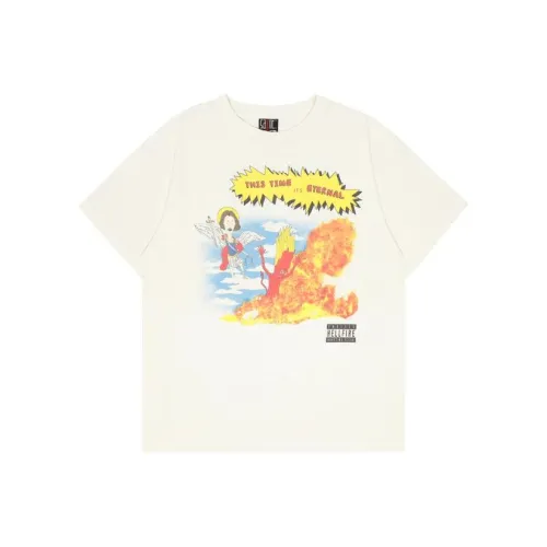SAINT Mxxxxxx Cartoon print Cotton T shirt
