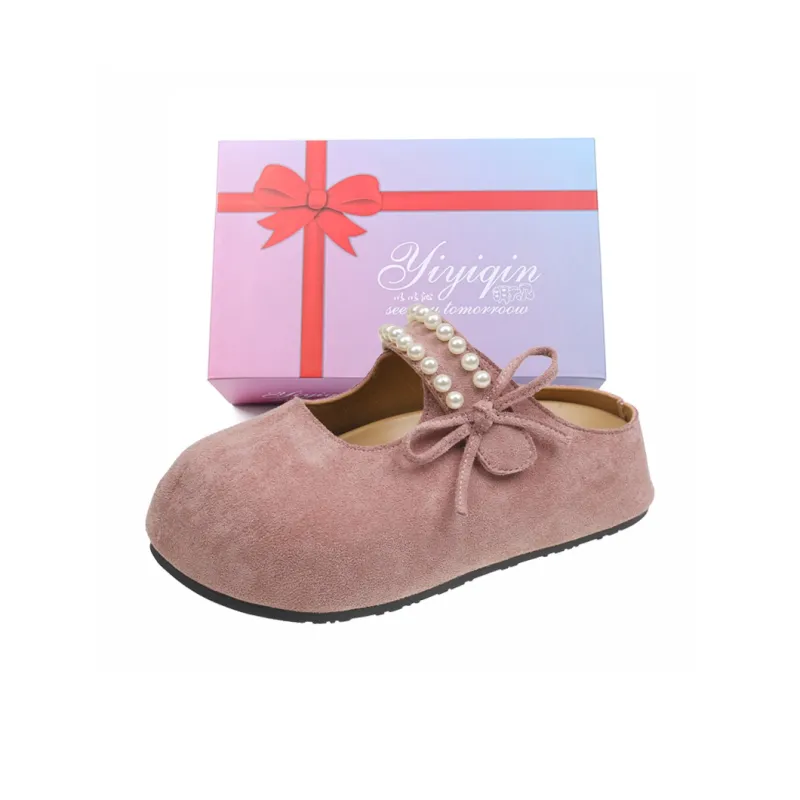 Take The Qin Rubber Sole Slip Resistant Closed Toe Slippers Women's Gift Box Set-0