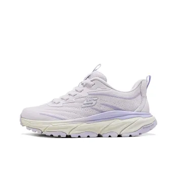 Skechers Cushioning Wear Resistant Low Top Hiking Shoes Women's Light Purple