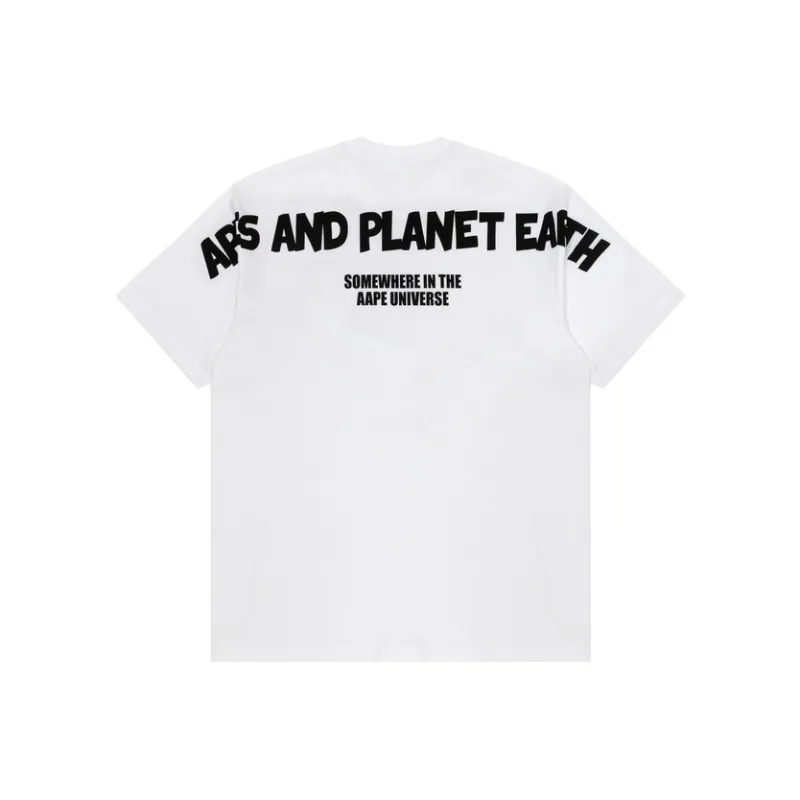 Aape T Shirts Men White WHX-0
