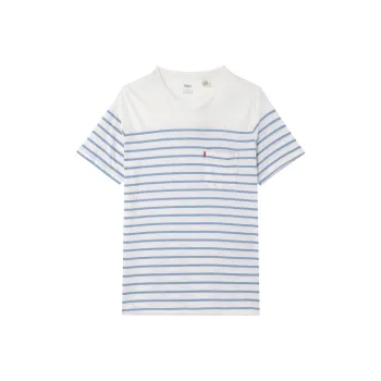 Levis T Shirts Men White