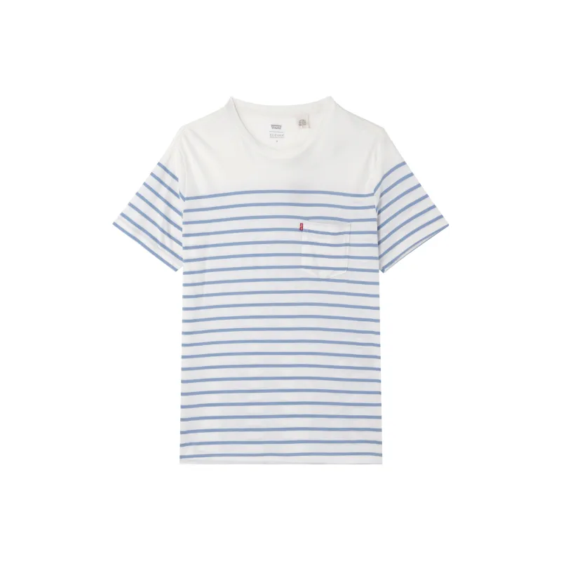 Levis T Shirts Men White-0