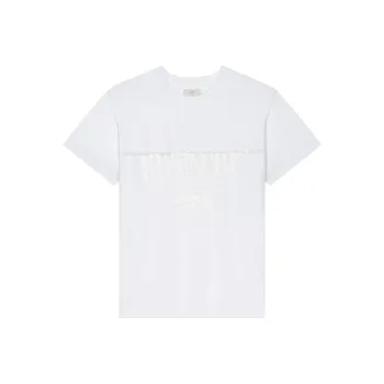 Givenchy Logo Embroidered T shirt