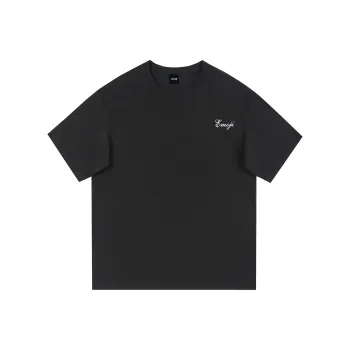 Emoji Casual Loose Fit Crew Neck Short-Sleeved T-Shirts Unisex
