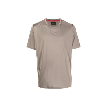 KITON Embroidered Logo T shirt