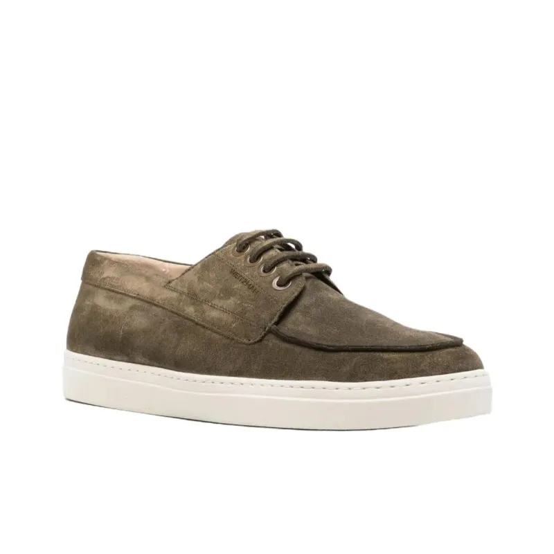 Stuart Weitzman/SW Low Top Skateboard Shoes Men's Green-2