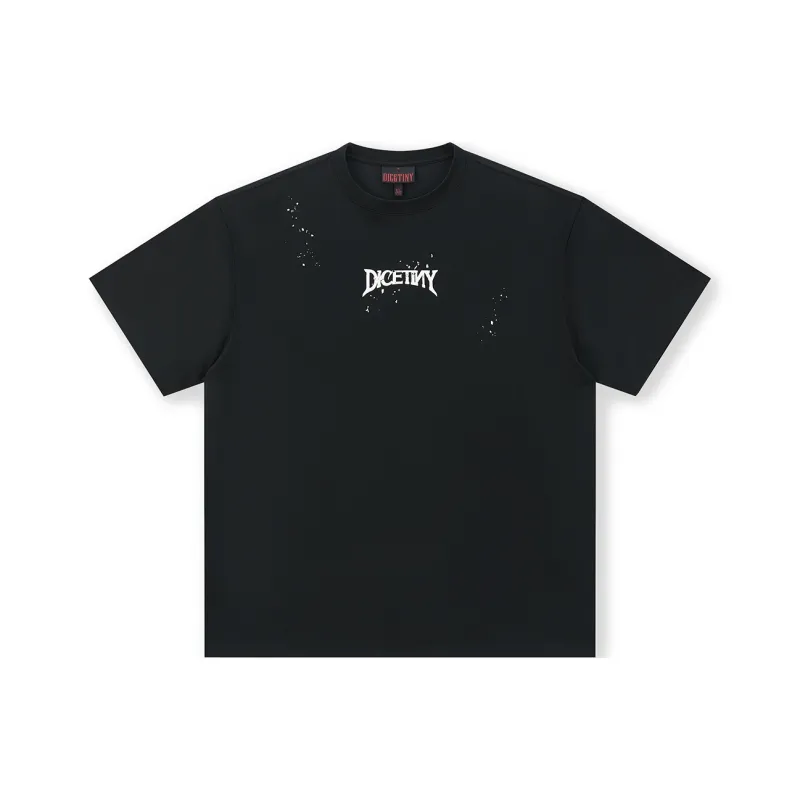 DICETINY T Shirts Unisex Black-0