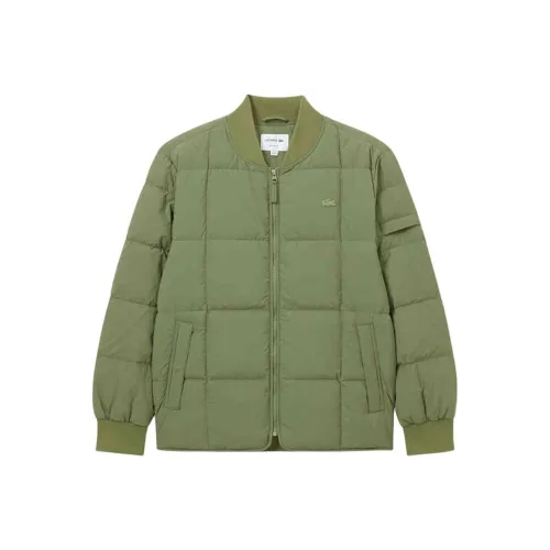 LACOSTE Down Jacket Men's Khaki Green