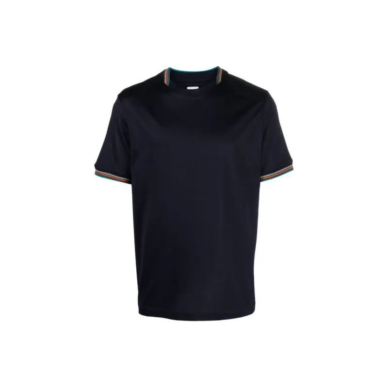 Paul Smith Signature Stripe Trim T-Shirt-0