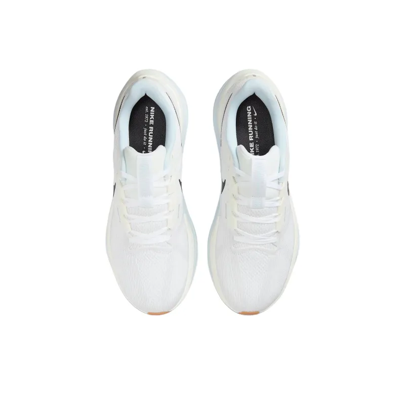 Nike Zoom Structure 25 Anti Slip Wear Resistant Low Top Casual Running Shoes Men's White-2