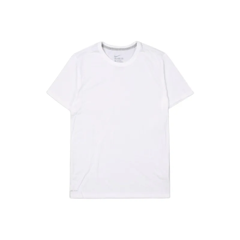 Nike T Shirts Men White-0