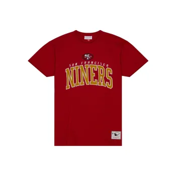 Mitchell Ness T-Shirts Men Red