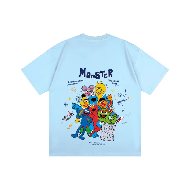 SESAME STREET T Shirts Unisex-24
