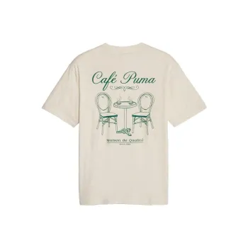 PUMA CLASSICS T Shirts Men Light Beige
