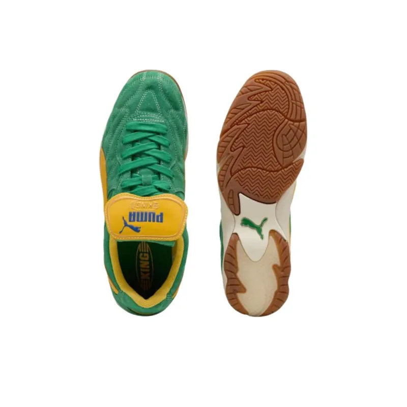 PUMA King Indoor Archive Green Yellow Sizzle-3