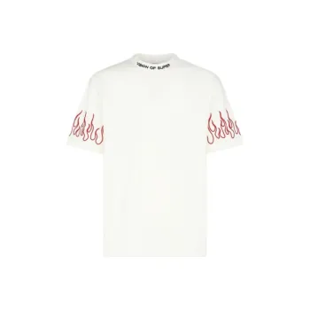 Vision Of Super Logo print Cotton T shirt