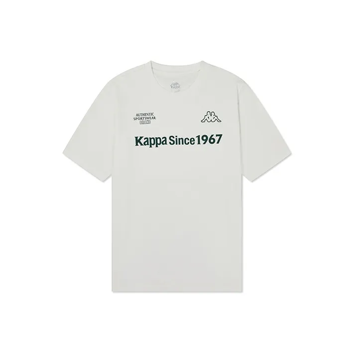 Kappa 1916 Series T Shirt Men's Korean White-0