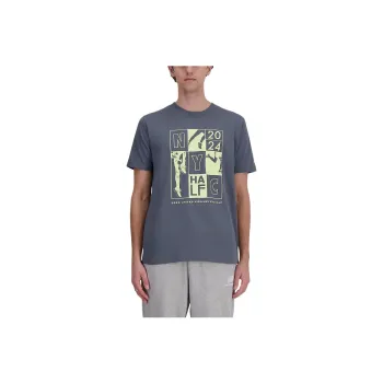 New Balance T-Shirt Men's Slate Gray