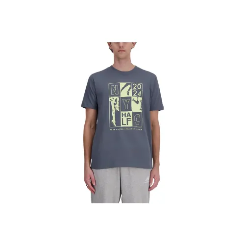 New Balance T-Shirt Men's Slate Gray