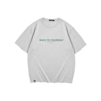 HLA JEANS T Shirts Men Light Gray
