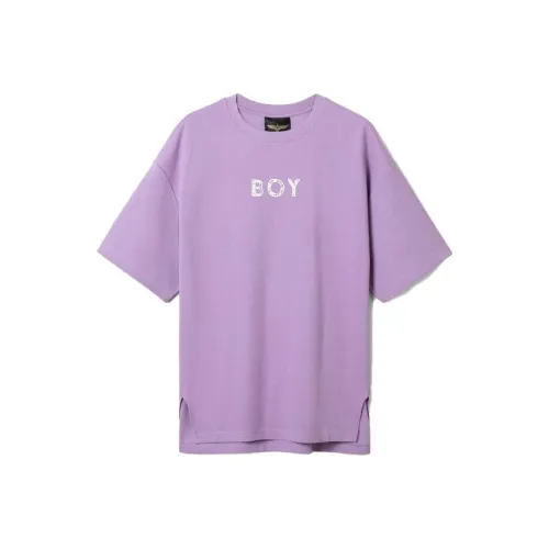 Boy London T-Shirts Unisex Purple