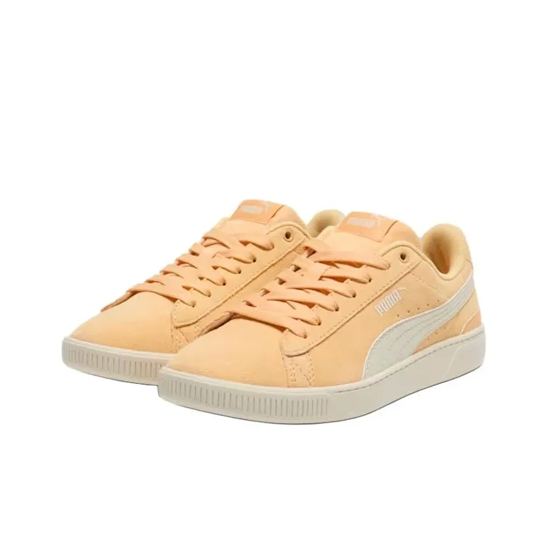 PUMA Vikky V3 Anti Slip Wear Resistant Low Top Skateboard Shoes Women's Yellow-2