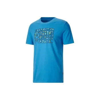 PUMA ACTIVE SPORTS T-Shirts Men Sky Blue