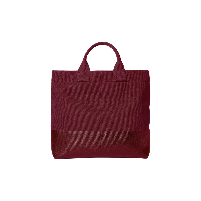 GUCCI Canvas Tote Bag Shopping Bag Shoulder Bag Handbag Unisex Red-4