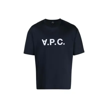 A.P.C Logo Printed Crewneck T-Shirt