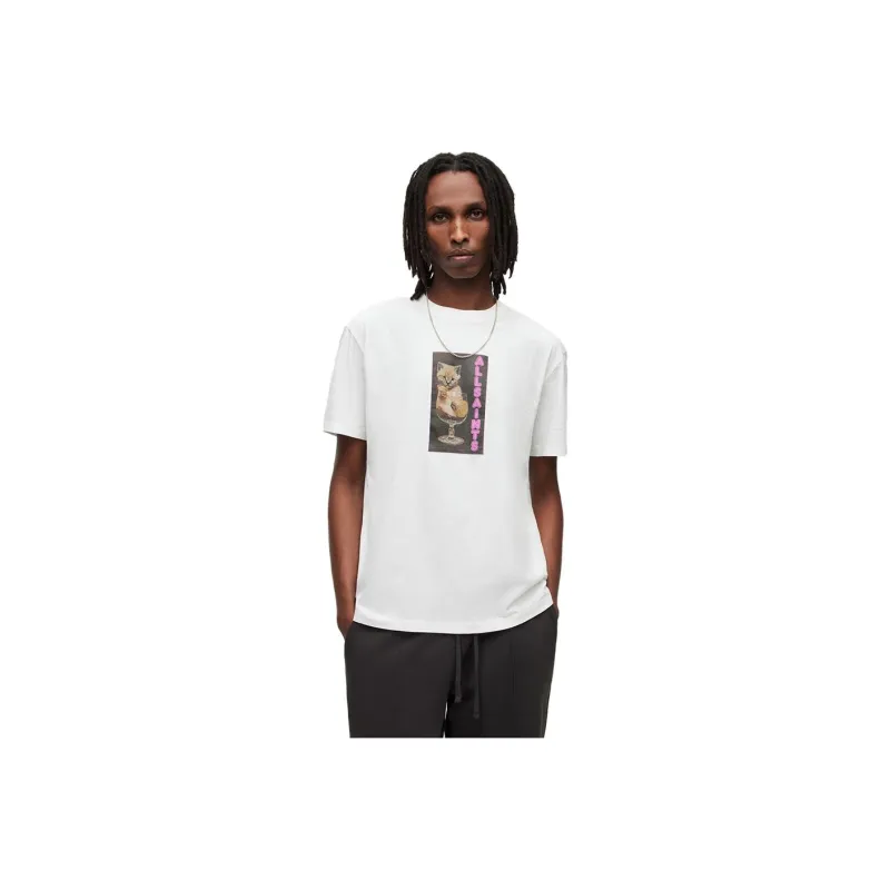 ALLSAINTS T Shirts Men Optic White-0