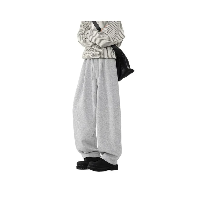 BOTH PLAY Spring And Fall Season Knitted Sports Pants Unisex-0