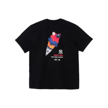 New Era x MLB T Shirt Unisex Black