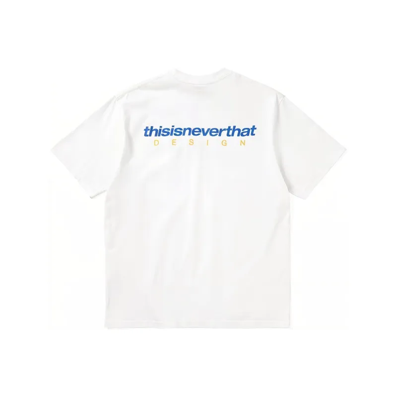 Thisisneverthat SS24 DSN Logo Tee T Shirt Unisex White-0