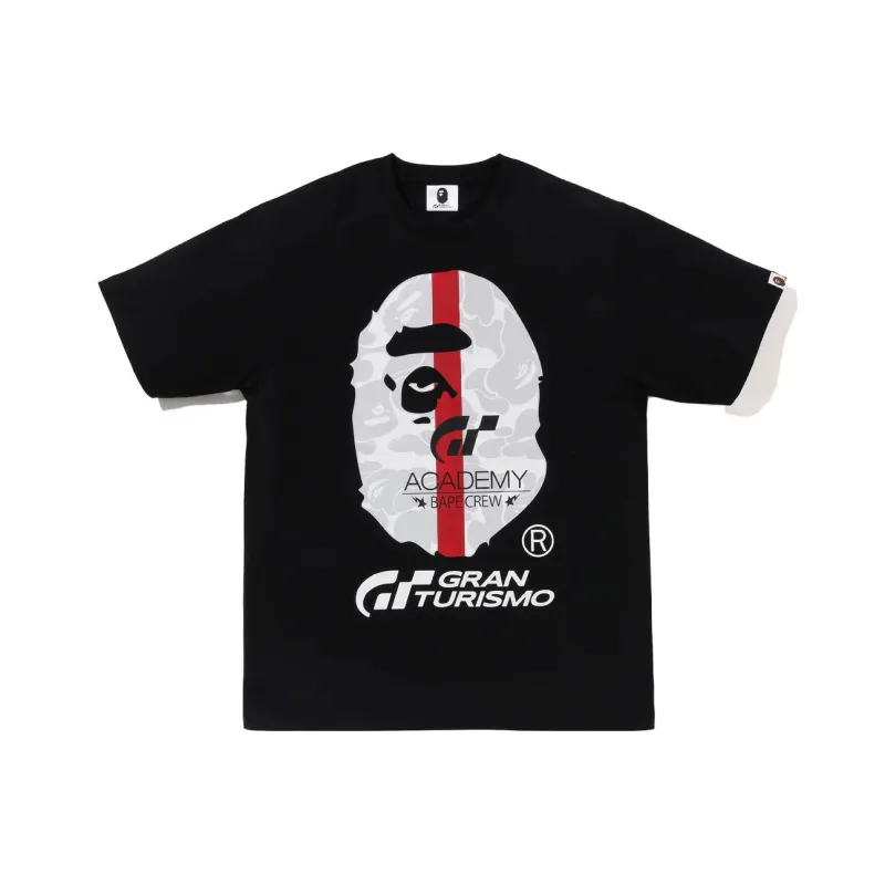 Bape X Gran Turismo Ape Head #1 Tee-0