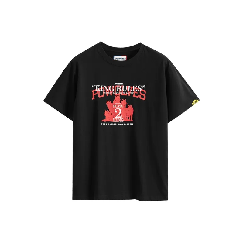 Powolves T Shirts Unisex-0