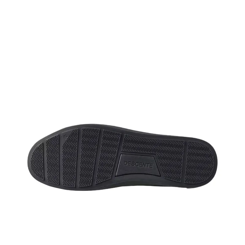 DESCENTE Verser Anti Slip Wear Resistant Low Top Casual Shoes Unisex Black-4