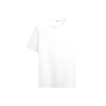 ZARA Drop Shoulder Sleeve T Shirt Men's White